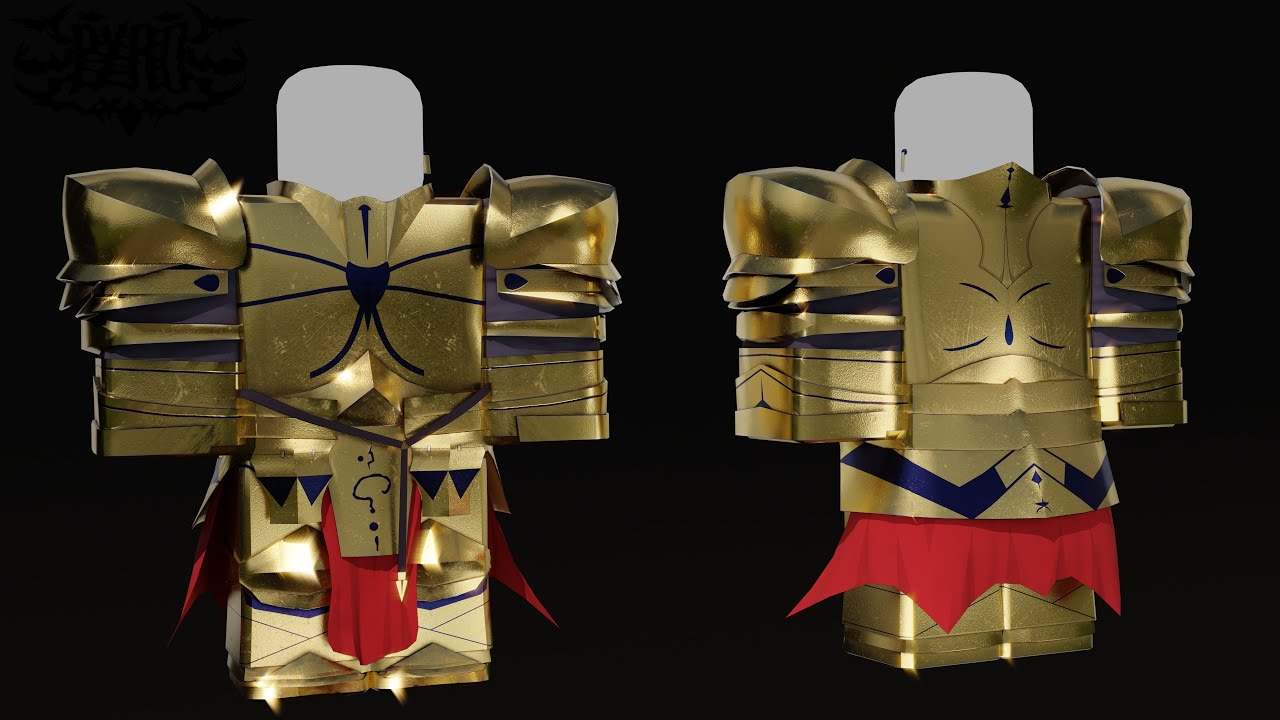 Gilgamesh Armor Modeling Timelapse | Roblox