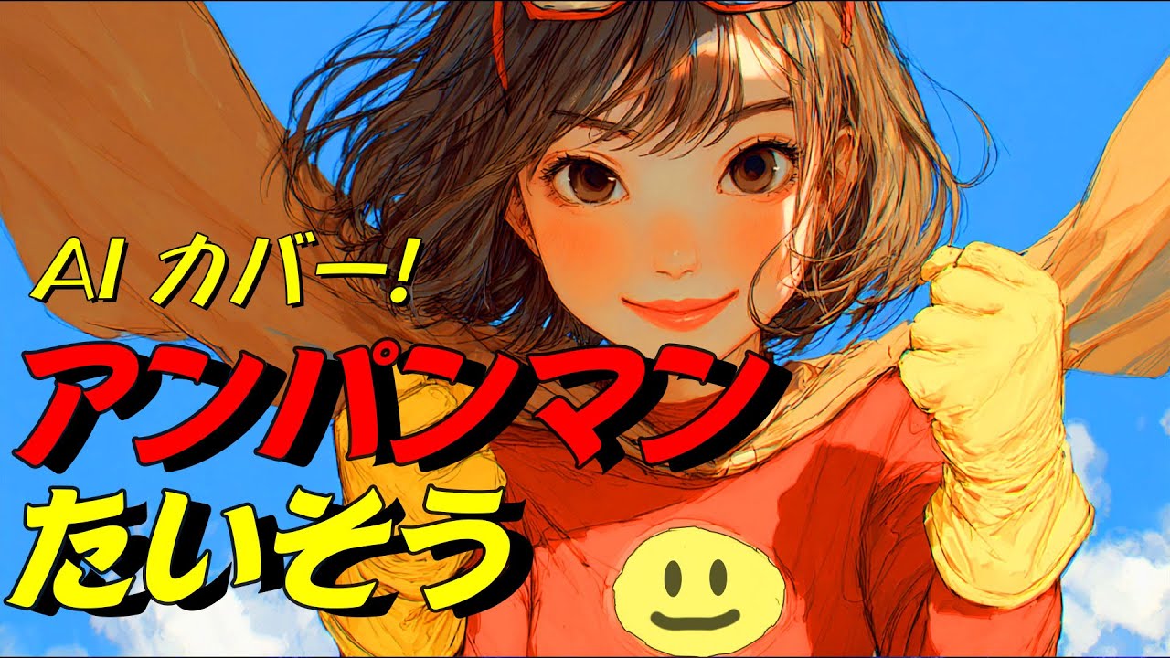 AIによるAdo風な『アンパンマンたいそう』