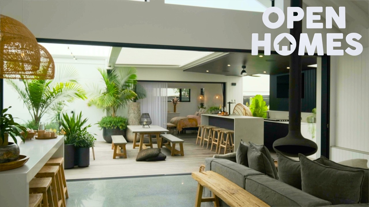 Этот отмеченный наградами дом на Золотом побережье создает ощущение частного балийского курорта! ...