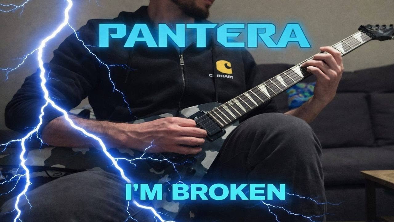 I'm Broken - Pantera Guitar (cover)