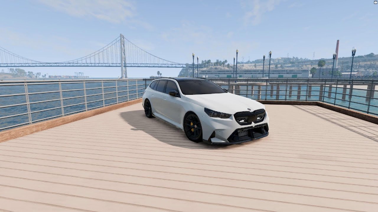 Testing the 727HP Beast: BMW G90 M5 Review + High Speed Highway Runs (BeamNG)