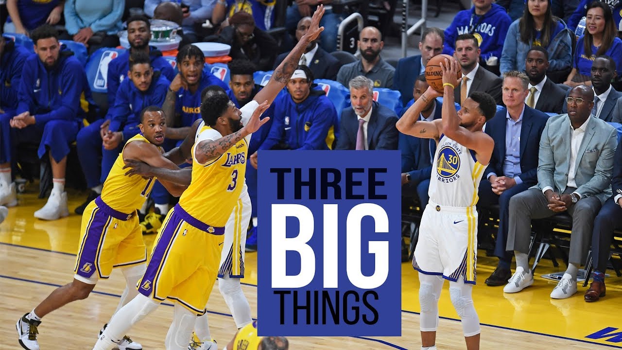 3 Big Things: Warriors need depth in two key positions