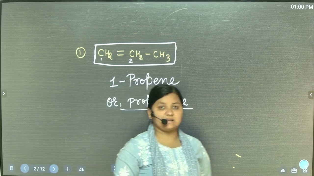 Alkyne के longest chain का नामकरण l Class 11th chemistry l Svm Online classes 