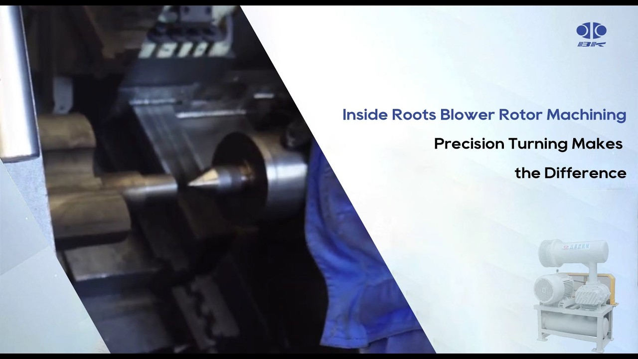 Roots Blower Rotor Precision Turning | Rotor (Impeller) Lathe Machining in Action #rootsblower