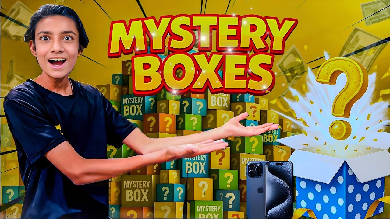 “Opened the Mystery Box And Get The PRIZE ! Mystery Box Challenge “ 🤩