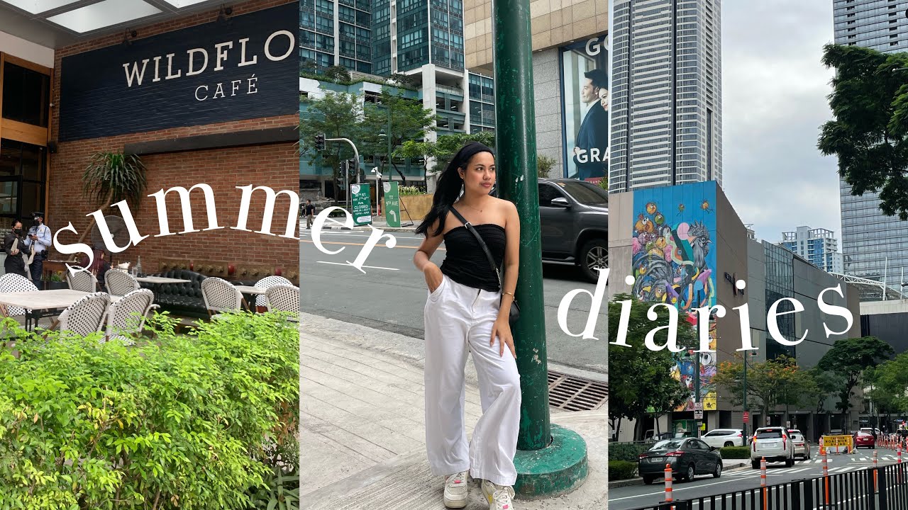 summer diaries | a day in the city 🏙because coffee, matcha tokyo + stroll around! (bgc) 💋