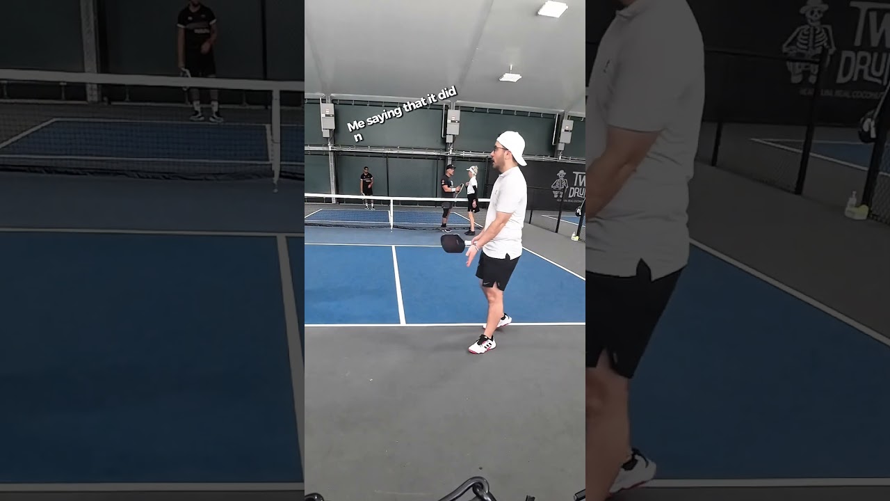 Some Pickleball Drama in a Semifinal Match