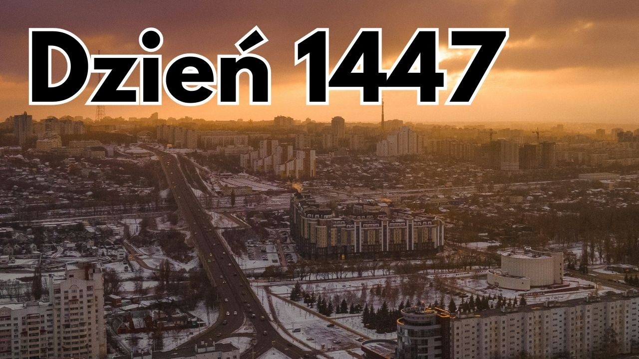 Dron trafił fabrykę paliwa rakietowego. Dzień 1447