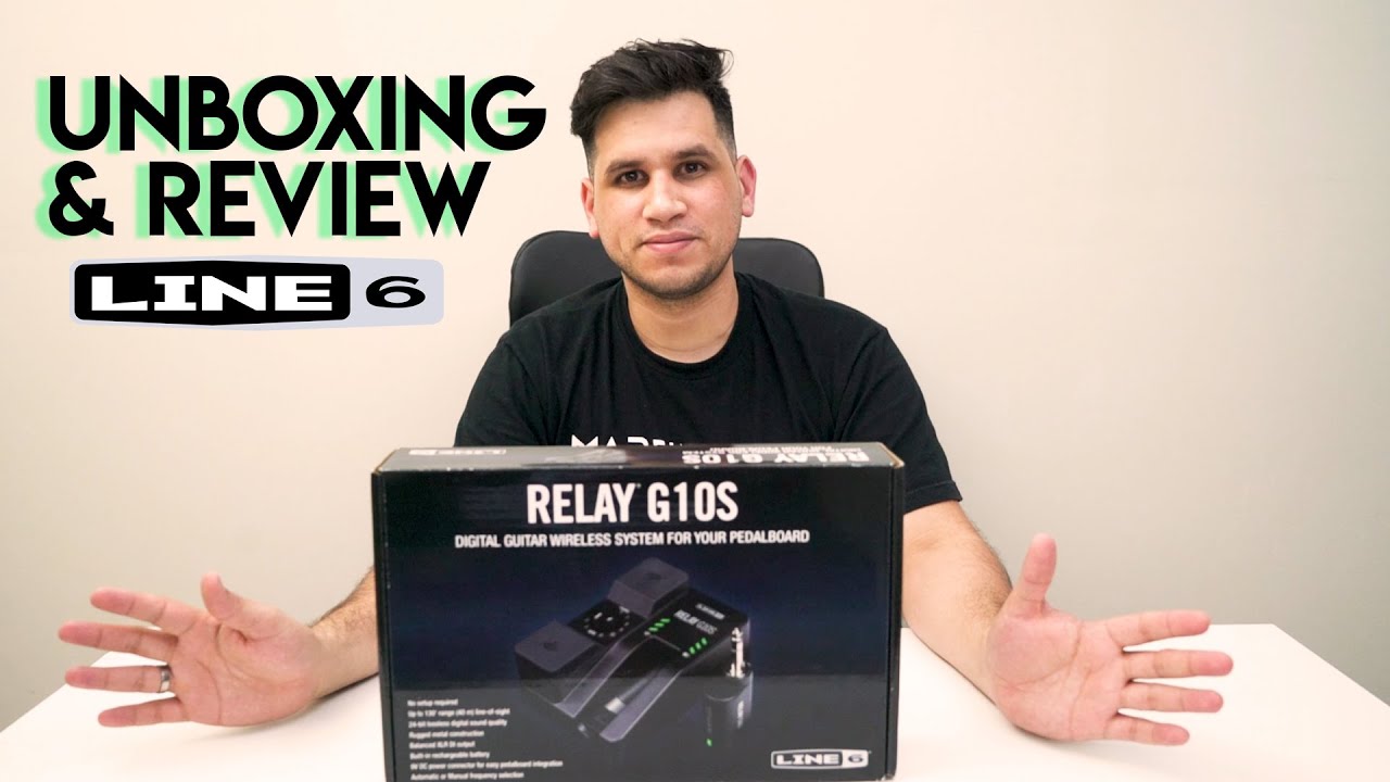 Micrófono inalámbrico para violín eléctrico LINE 6 RELAY G10S  📦 Unboxing & review 🎻