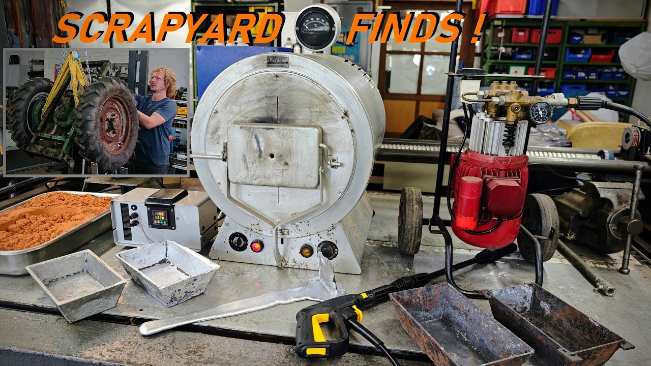 Scrapyard Finds - Repair-A-Thon! Fantastic old Machines repaired!