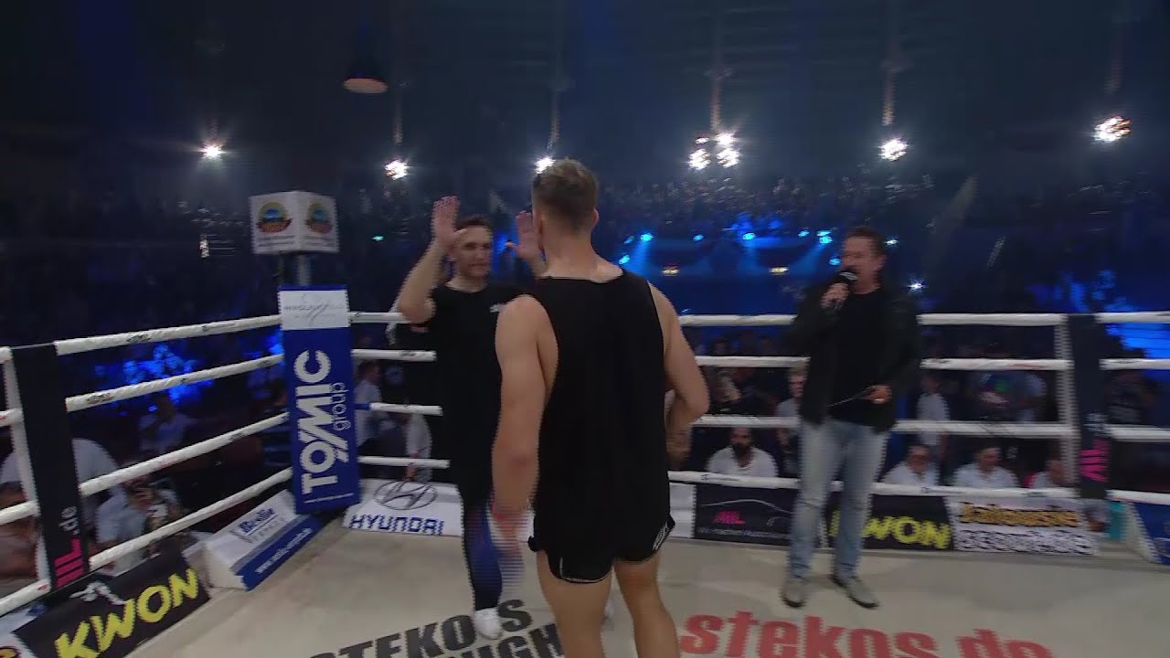Steko's Fight Club 19.06.2019 Circus Krone - Kampf Sebastian Preuss vs. Loic Njeya