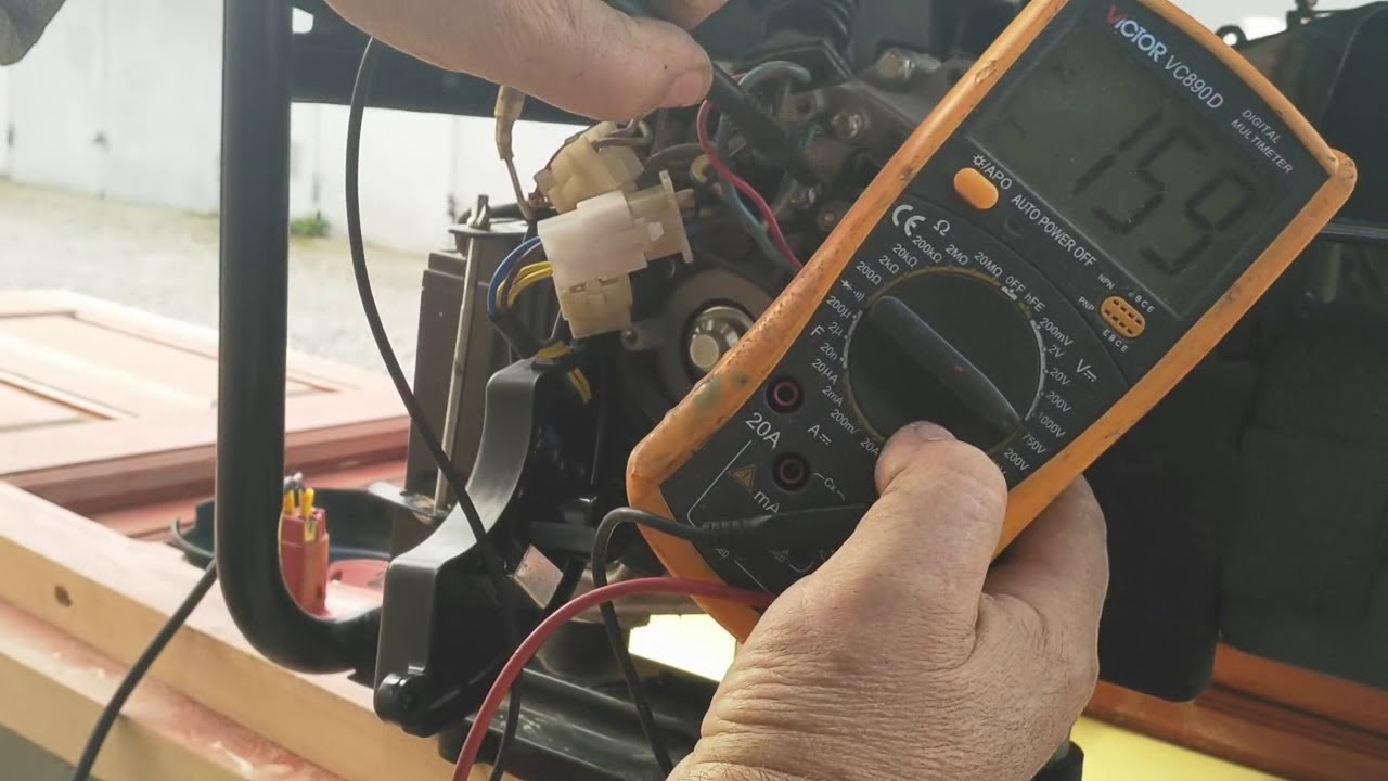 Замена блока AVR на генераторе от 3кВат до 8кВат BauMaster