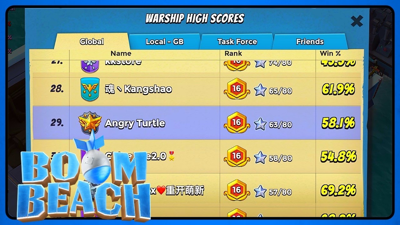 🔴 Low Skill High Math Boom Beach: Warships S 85