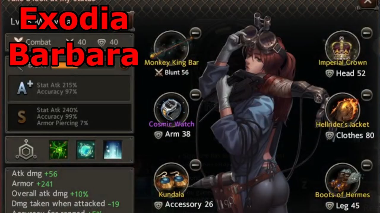 Exodia Barbara | Immortal Soul: Black Survival