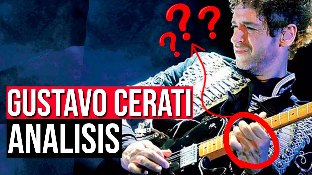 &iexcl;Analizo a Gustavo Cerati! | An&aacute;lisis de GUITARRISTAS Guitarra Libre