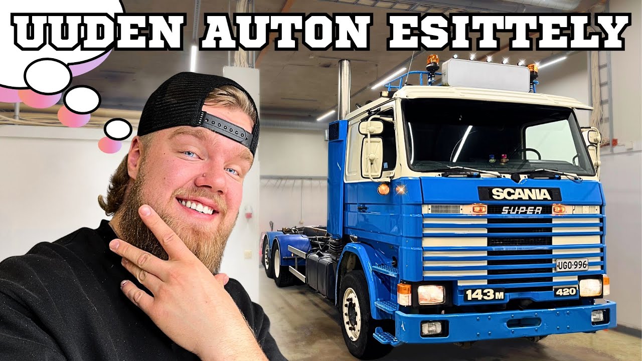 UNELMA V8 SCANIAN ESITTELY JA ENSIPESU – ONKO SUUNNITELMIA?