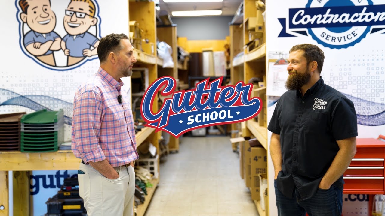Vlog w/ Ryan Parsons Founder of The Brothers That Just Do Gutters