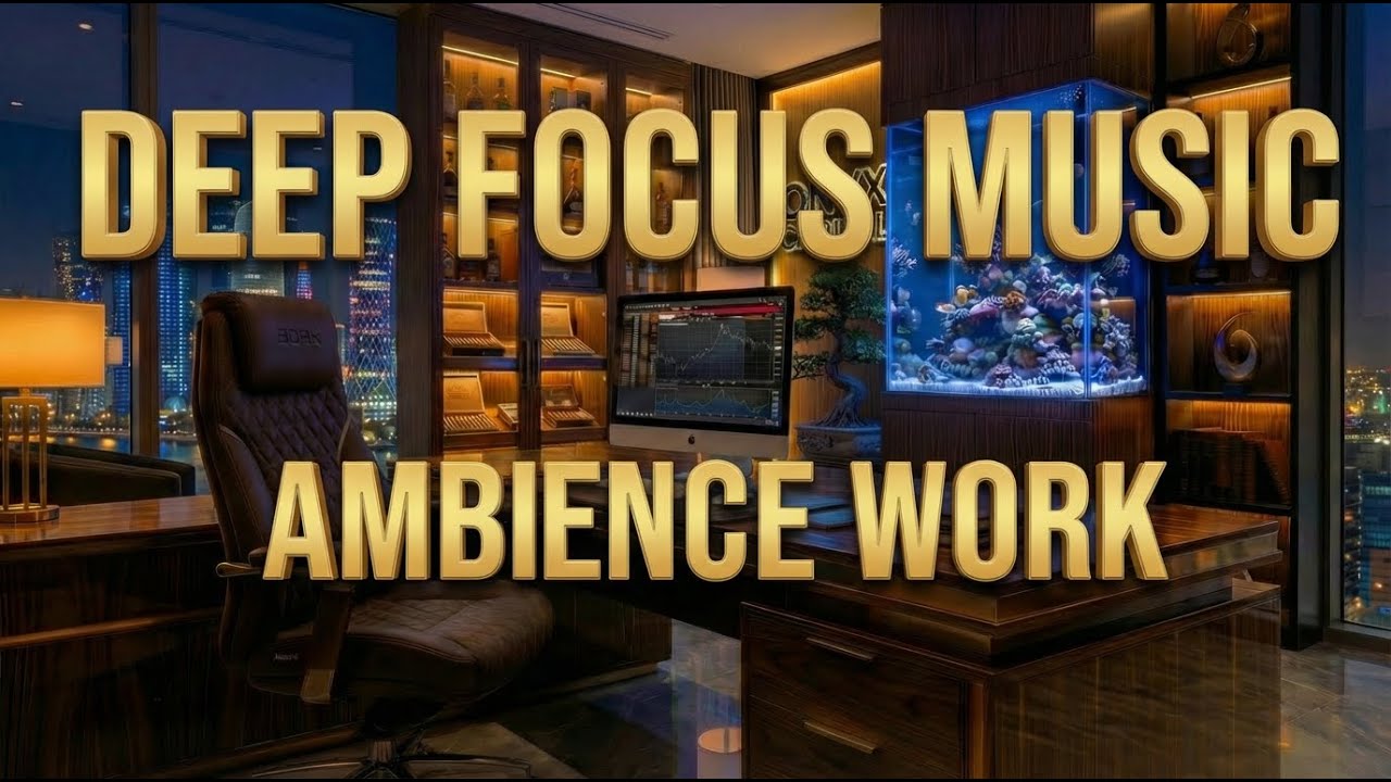 Deep Focus Music for Trading, Work & Study • 2 Hour Ambience by ONYX Capital Vol. 4