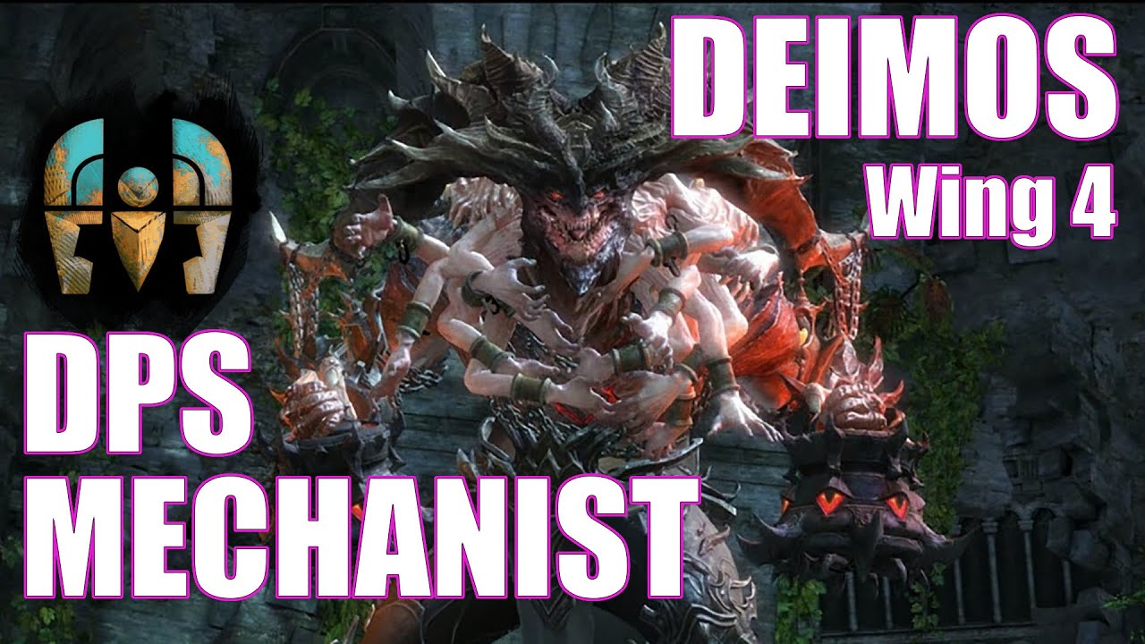 GW2 - Deimos - DPS Mechanist - Raid Wing 4 - Guild Wars 2 Build - End Of Dragons