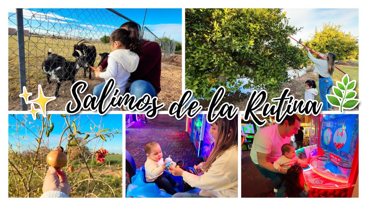 Salimos de la rutina 🌿🐓 | Día en la huerta y juegos en familia @Zayra Vazquez