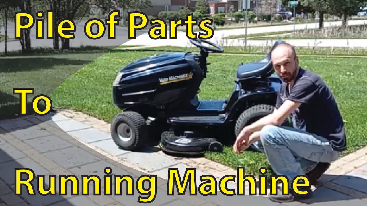 Garden Tractor Revival - saving a MTD Yard Machines