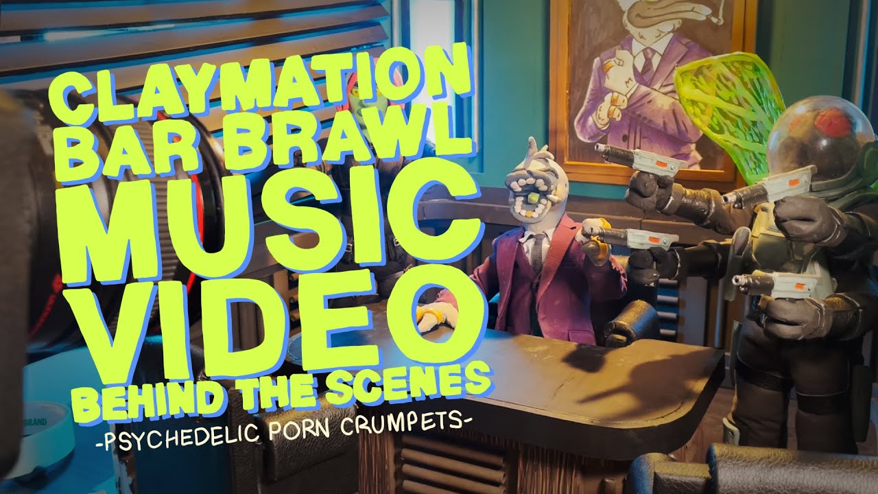 SCI-FI BAR BRAWL BEHIND THE SCENES MUSIC VIDEO : PSYCHEDELIC PRN CRUMPETS MARCH ON FOR PAX ROMANA