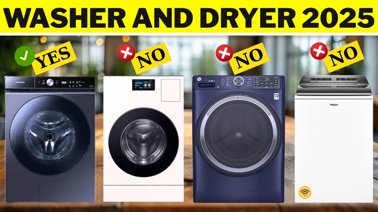 Top 5 Best Washer and Dryer 2025