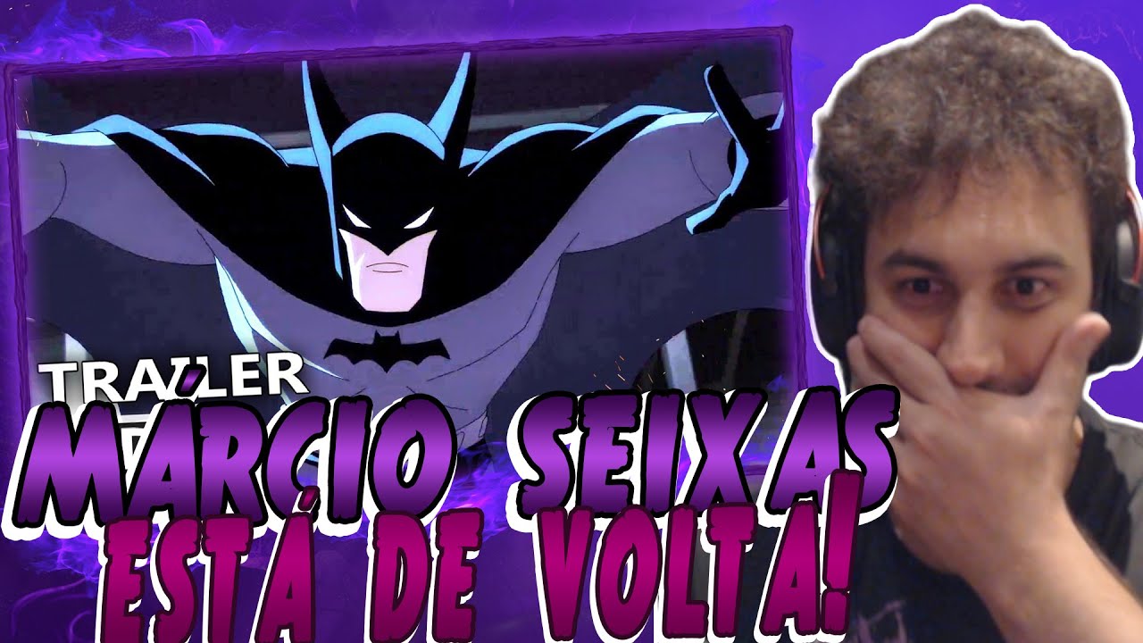 A MAIOR VOZ DO BATMAN VOLTOU! Batman: Cruzado Encapuzado | Trailer Dublado - REACT