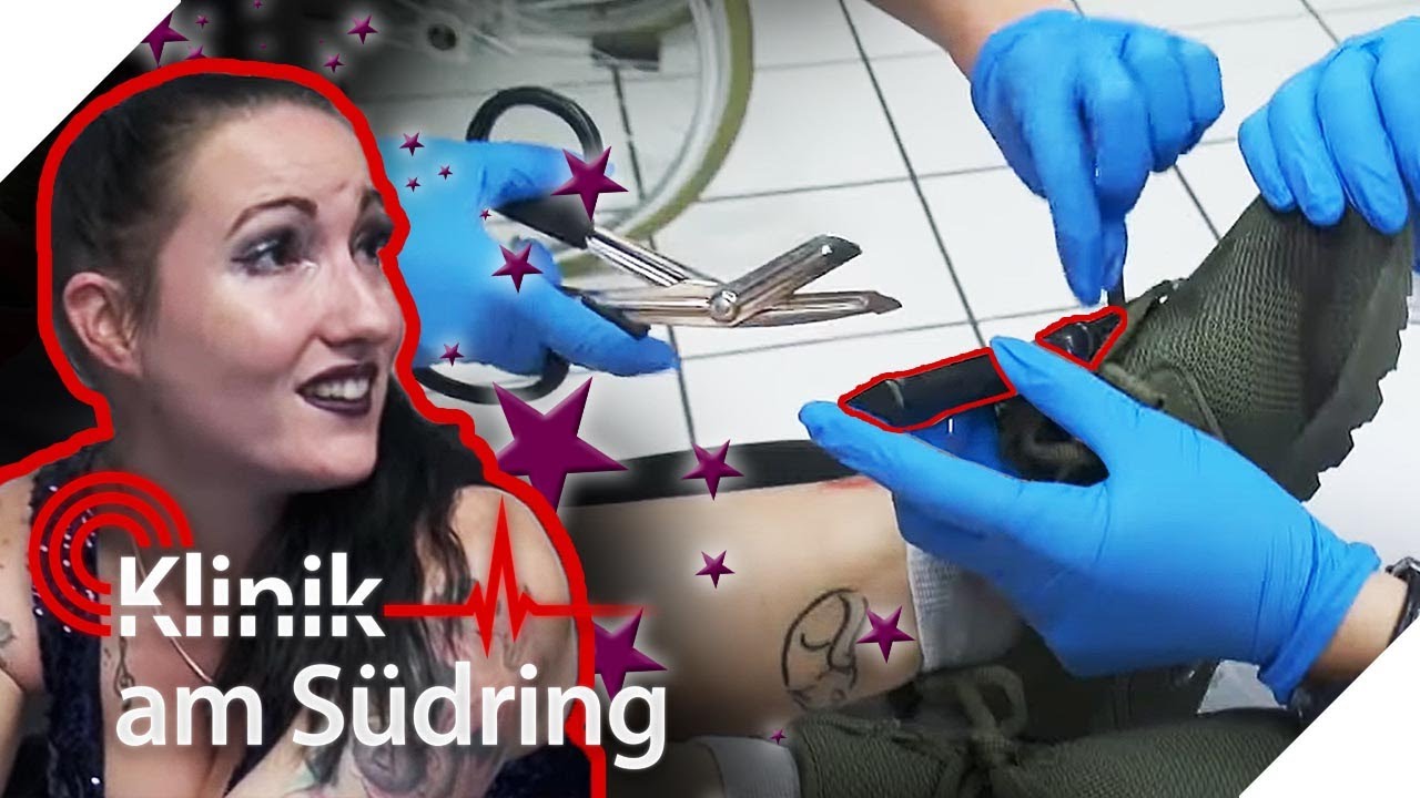 Hokuspokus, Messer im Fuß ✨🔪🦶🏻 Zaubertrick schiefgegangen? 🧙🏻 | Klinik am Südring | SAT.1
