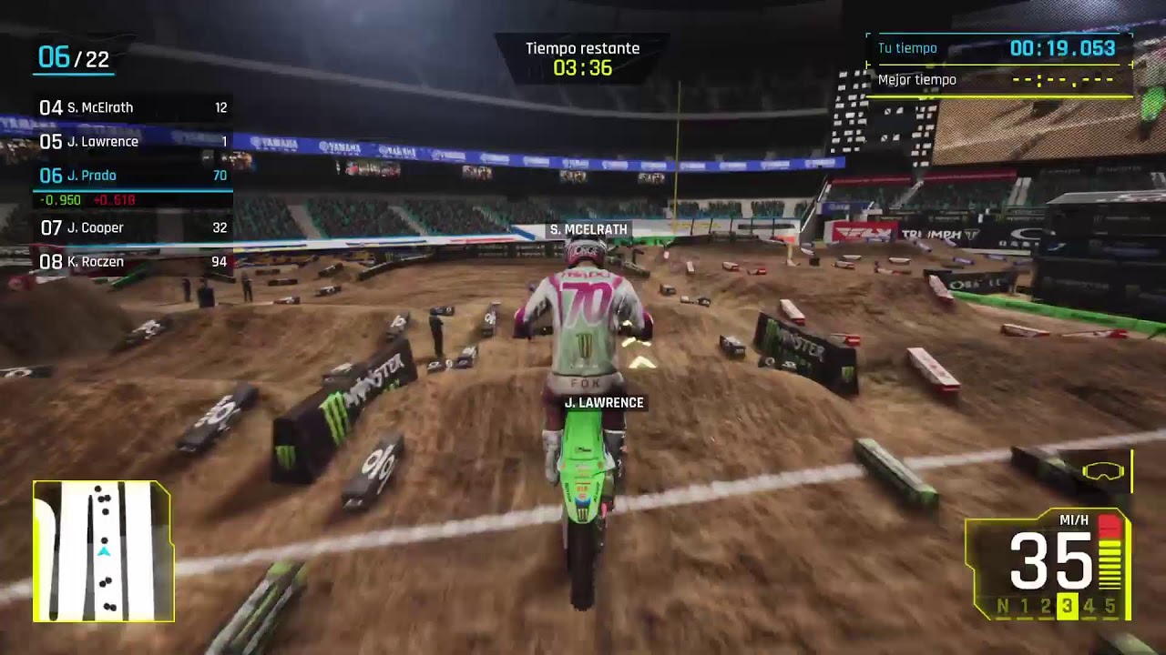Monster energy supercross 25 🏍️ primarias impresiones en ps5 Directo español 🇪🇸