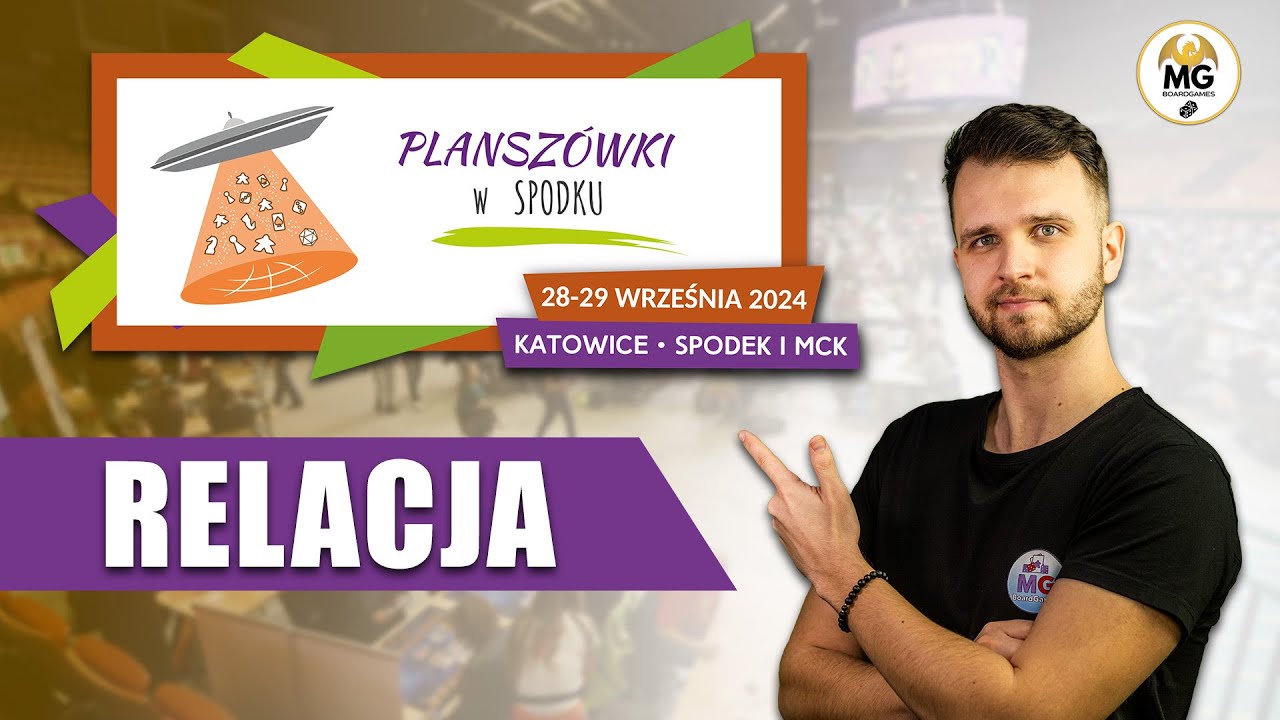 PLANSZÓWKI W SPODKU 2024 - Festiwal Gier Planszowych w Katowicach | Relacja | Wywiady