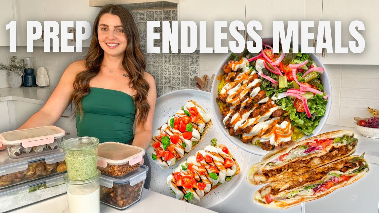 Vegan Meal Prep Made Easy | Mix & Match Meals in Minutes!