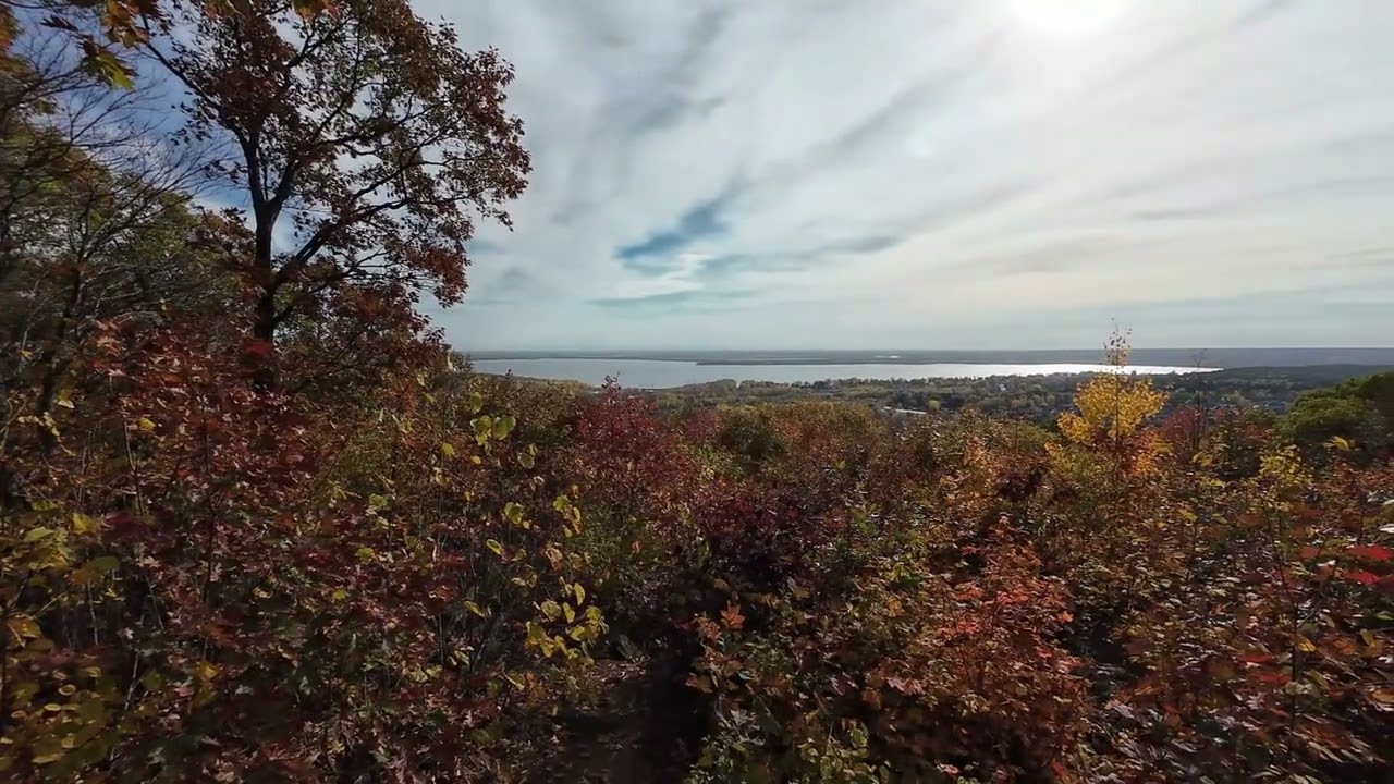 Vue de la montagne du Calvaire d'Oka, Parc national d'Oka