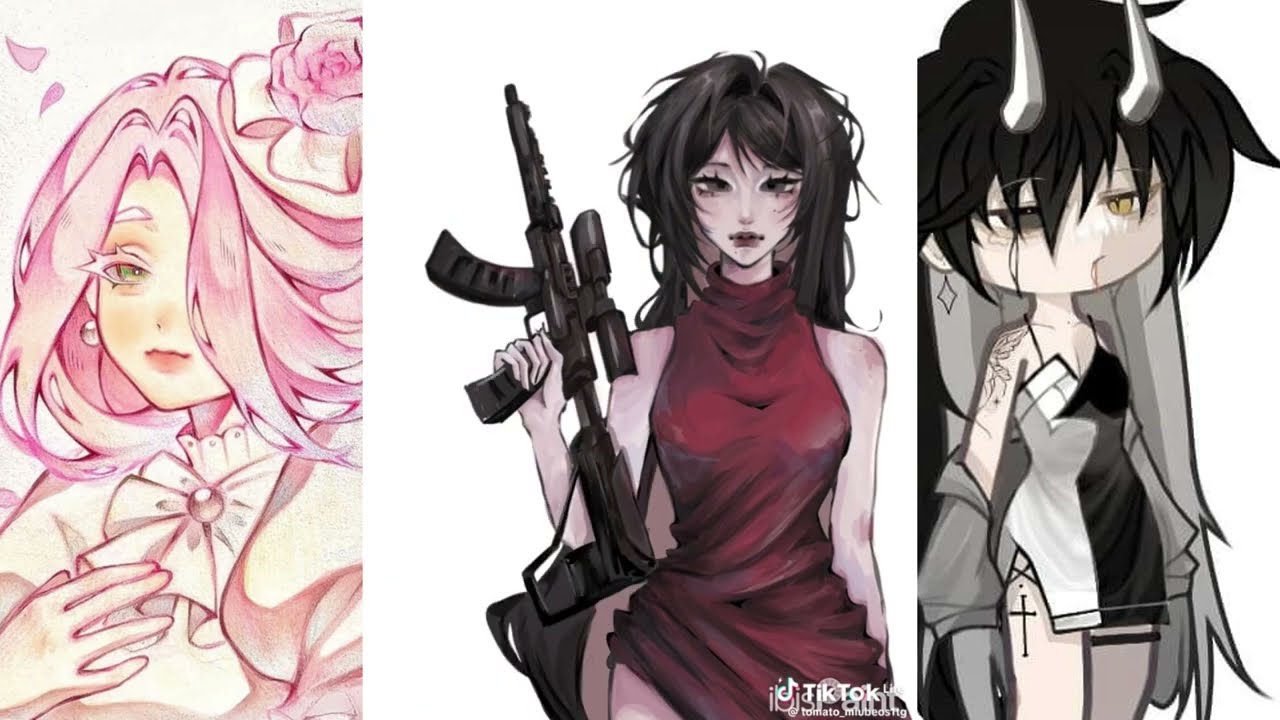 🌷[ TỔNG HỢP TIKTOK ] THẾ GIỚI VẼ  VÀ GACHA🎨 cùng JI KEI✨💗 || part 3 || #art #tiktok #vẽ #part3
