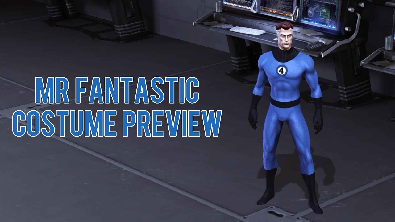 Mr Fantastic Costume Preview - Marvel Heroes Omega (PC)