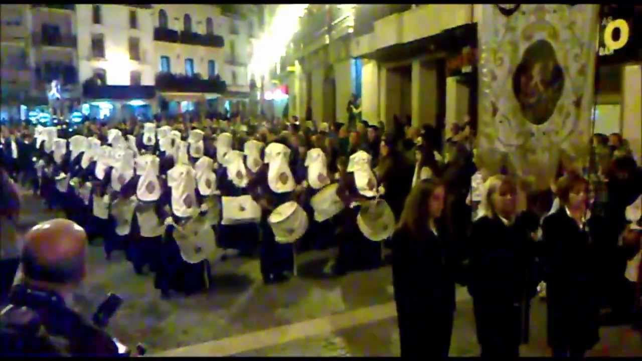 Semana Santa en Calanda 2013.  El viaje de Inés y César