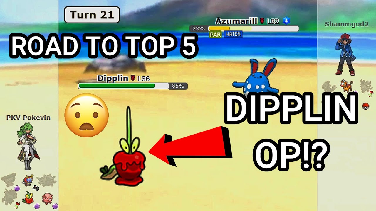 Dipplin to Top5??? (Pokemon Showdown Random Battles) (High Ladder)