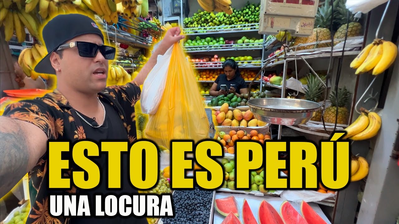 PER&Uacute; - VISITANDO EL MERCADO JORGE CHAVEZ Y WONG PARA LA CENA DE A&Ntilde;O NUEVO