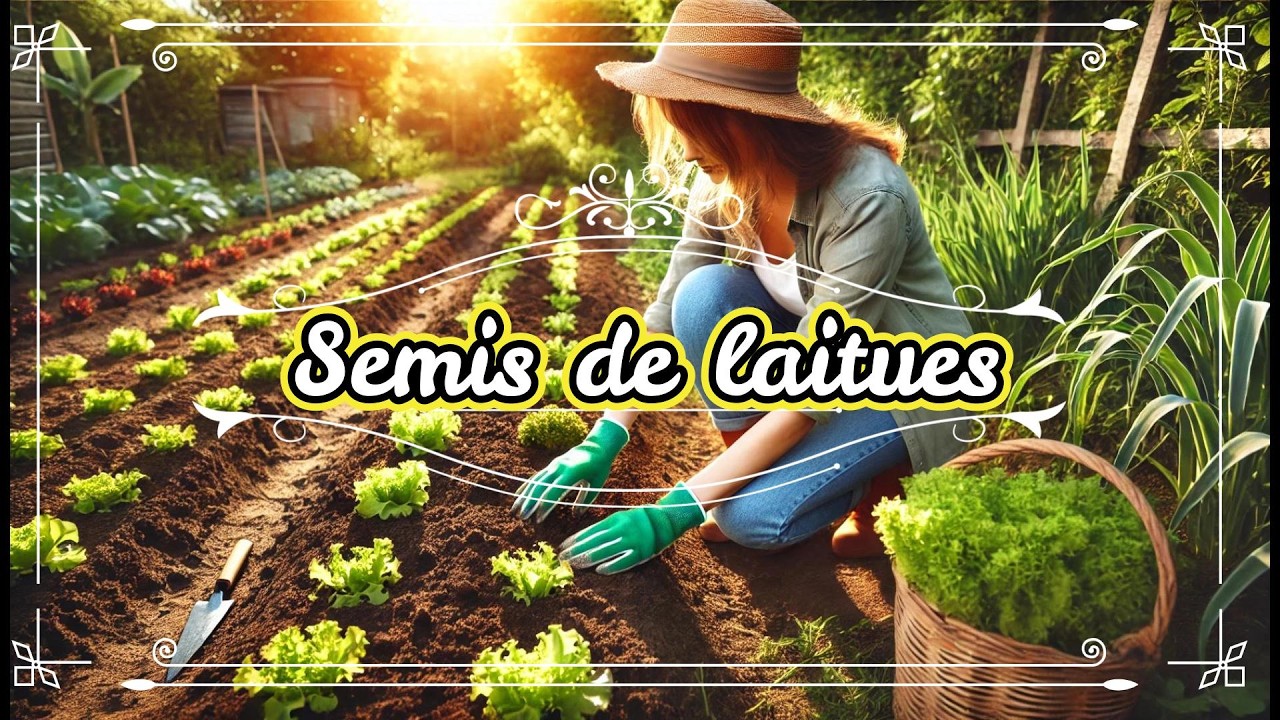 🥬 Semer les Laitues d'Hiver :  Pour Un Potager Productif même en Hiver ! 🥬