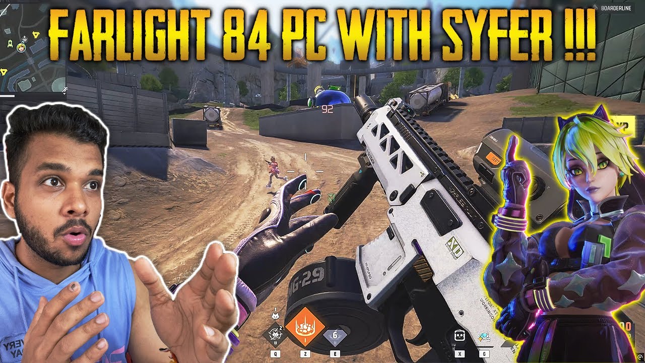 FARLIGHT 84 ON PC IS INSANLY GOOD | SYFER IS 🫦🌚 MOBILE FPS ISSUES ? - PEAK GRAPHICS LOCKED ??