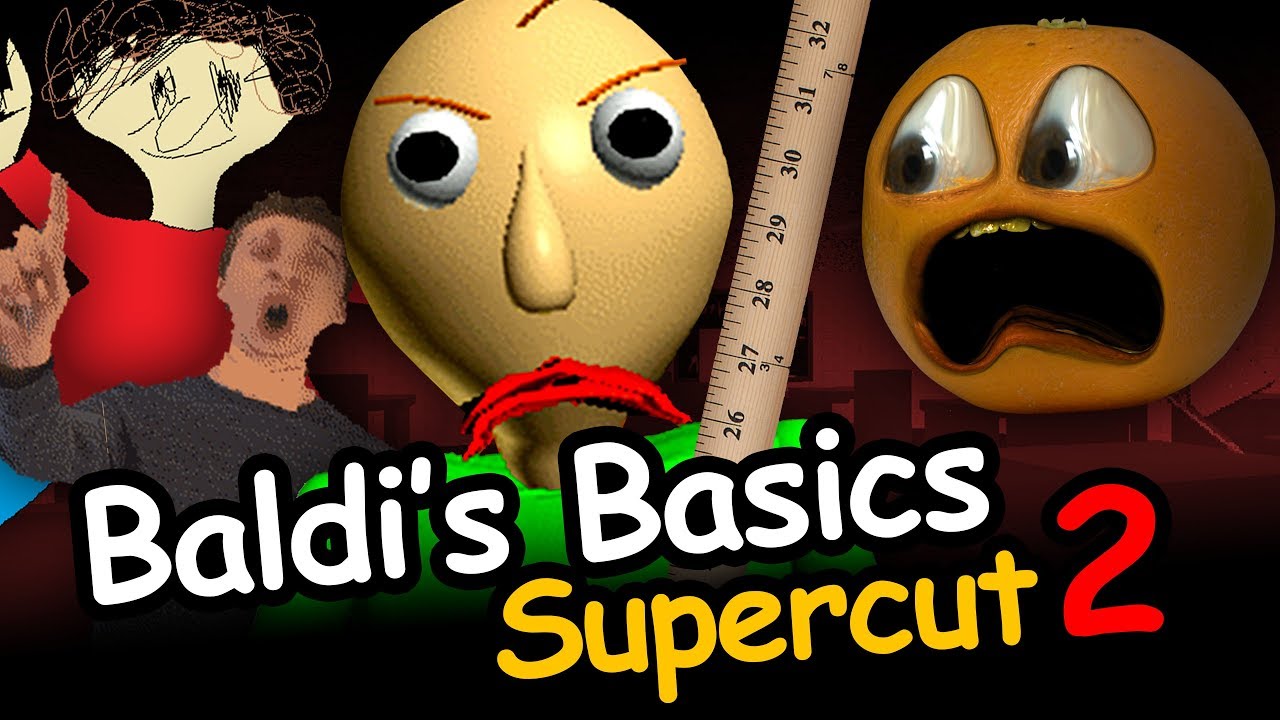 Annoying Orange - Baldi's Basics Supercut #2: Driving Baldi Crazy!