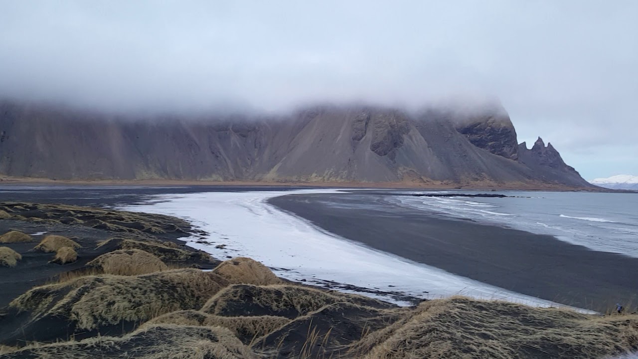 Cloudy day at Vestrahorn #Iceland #Icelandtrip