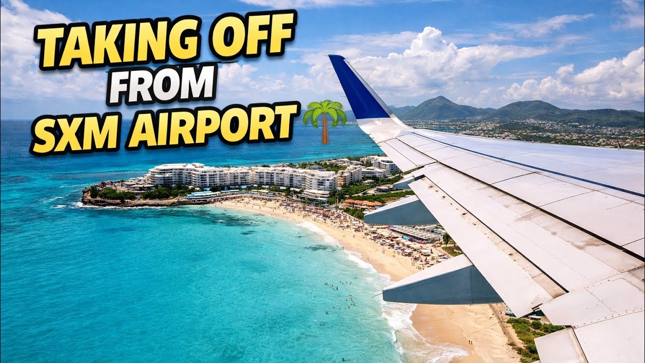 Leaving St. Martin the only way you should — from SXM ✈️