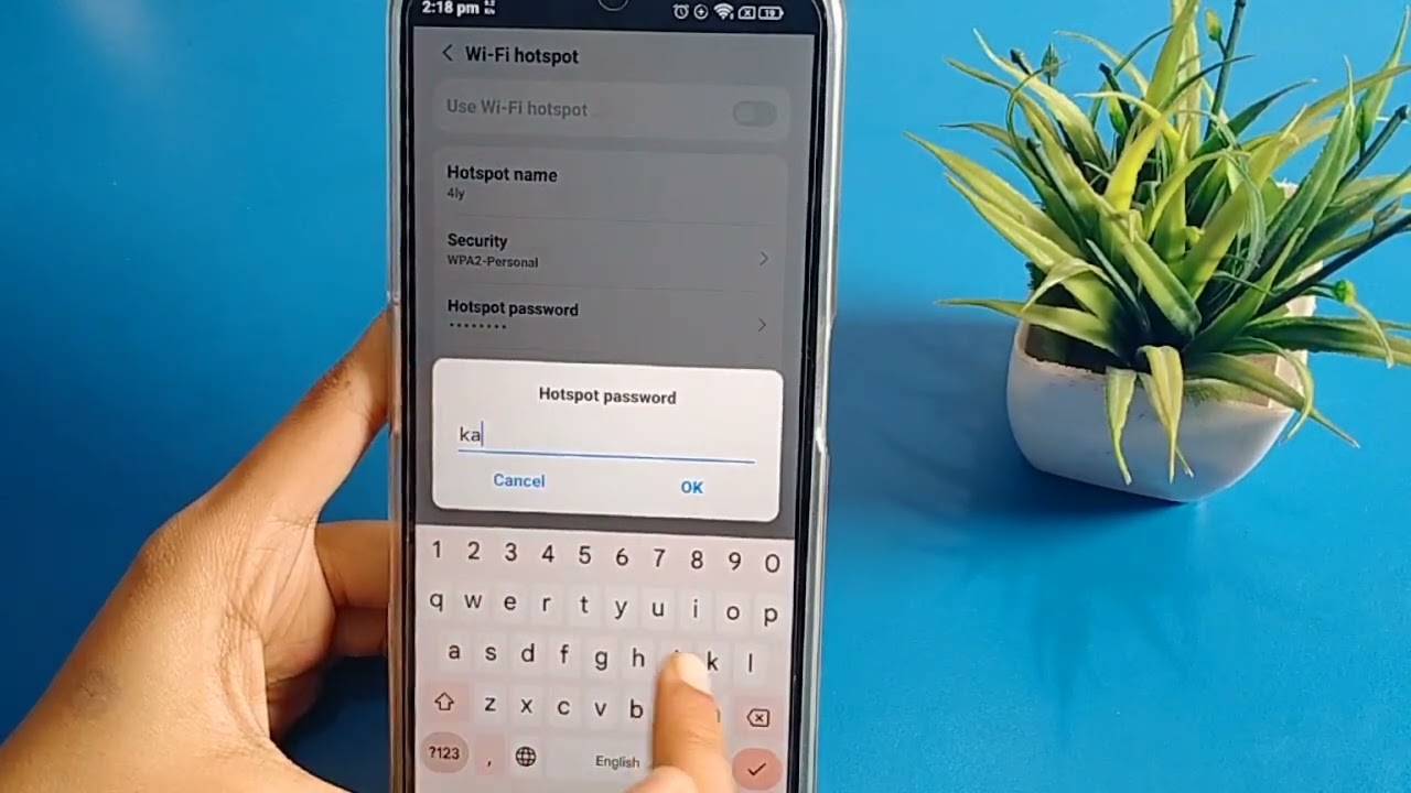 lava blaze 5g setting, how to change hotspot password, hotspot password change kaise kare