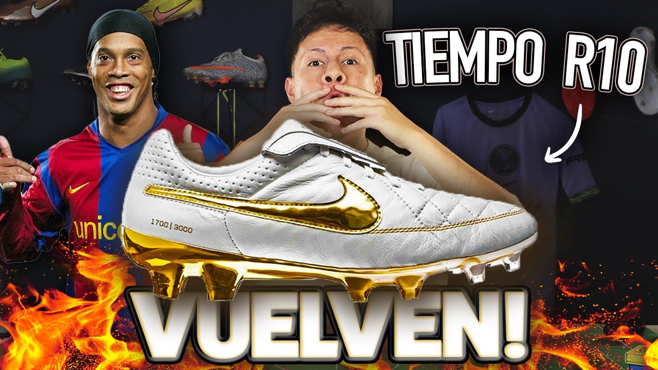 NIKE VA A LANZAR EL NIKE TIEMPO DE RONALDINHO 🤯 | FECHAS, FILTRACIONES Y TODO SOBRE EL REMAKE
