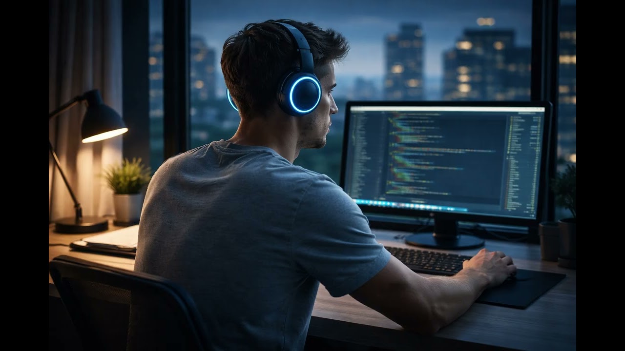 Night-Time Focus Music for Deep Productivity (2 Hours)