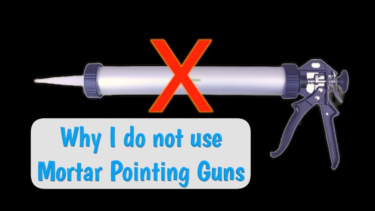 Patio Pointing why I do not use a Mortar Gun