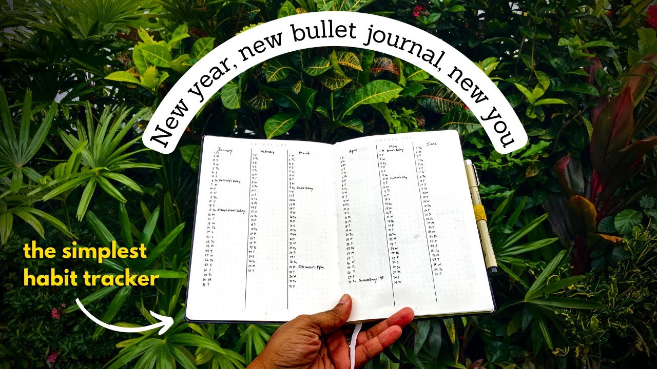 The SIMPLEST bullet journal set up for beginners