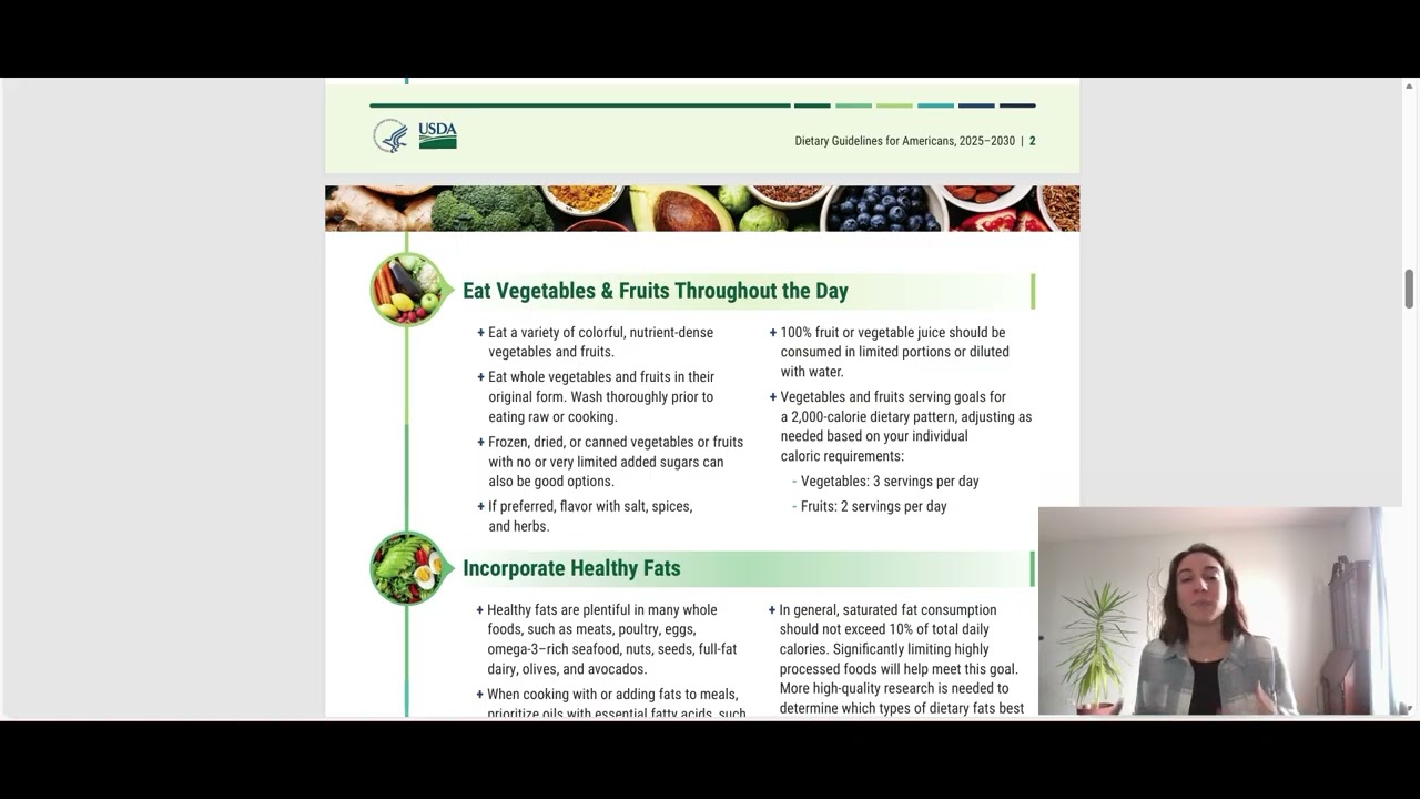 2025-2030 Dietary Guidelines Unlocked