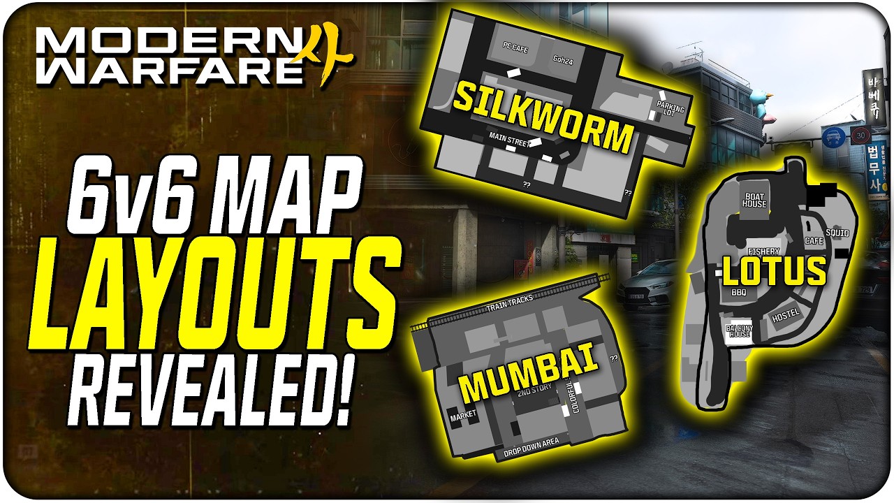 Our First Look at 6v6 Maps in Modern Warfare 4!
